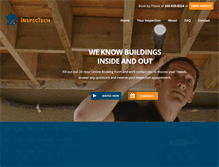Tablet Screenshot of homeinspectorvictoriabc.com